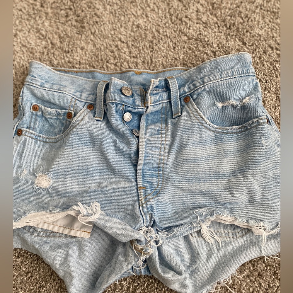 Levi 501 jean shorts